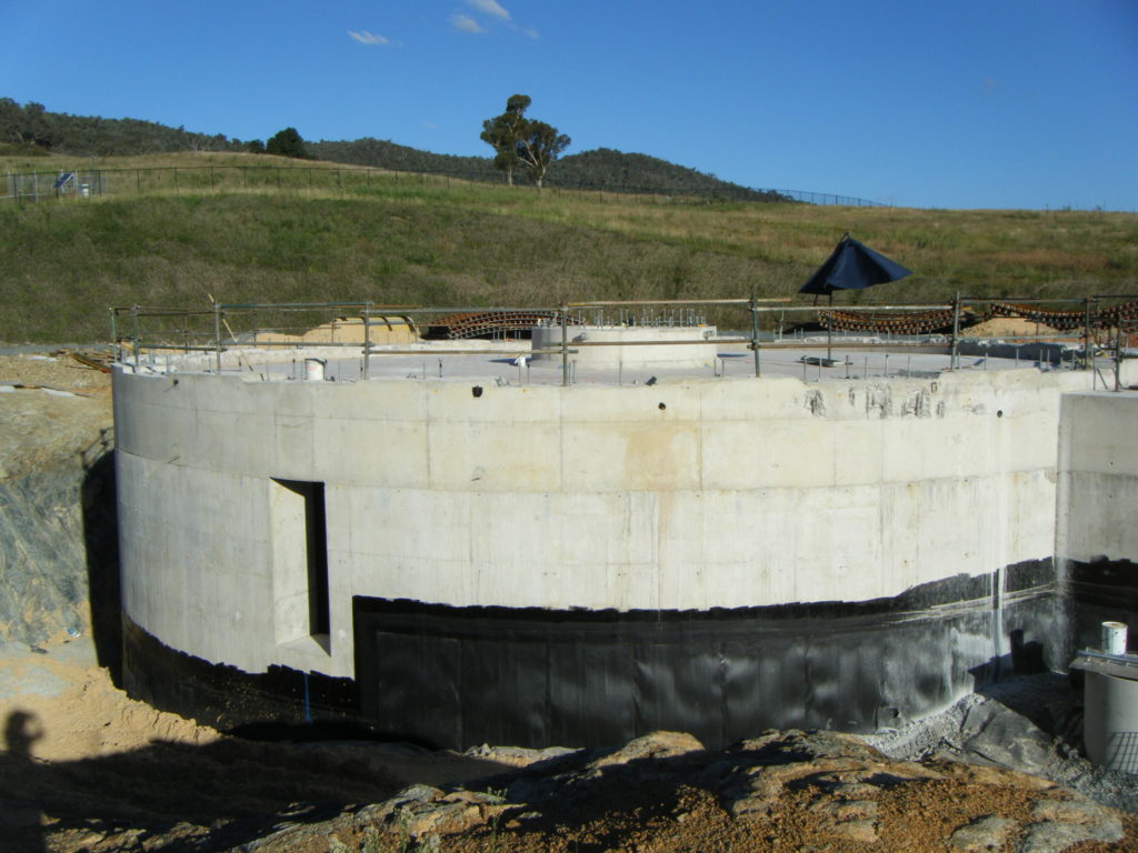 DSS 35 Antenna Concrete Pedestal CTLGroup